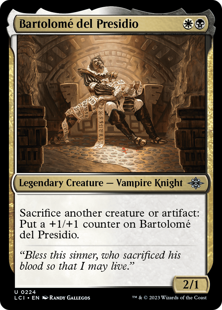 Bartolome del Presidio (224) (The Lost Caverns of Ixalan)
