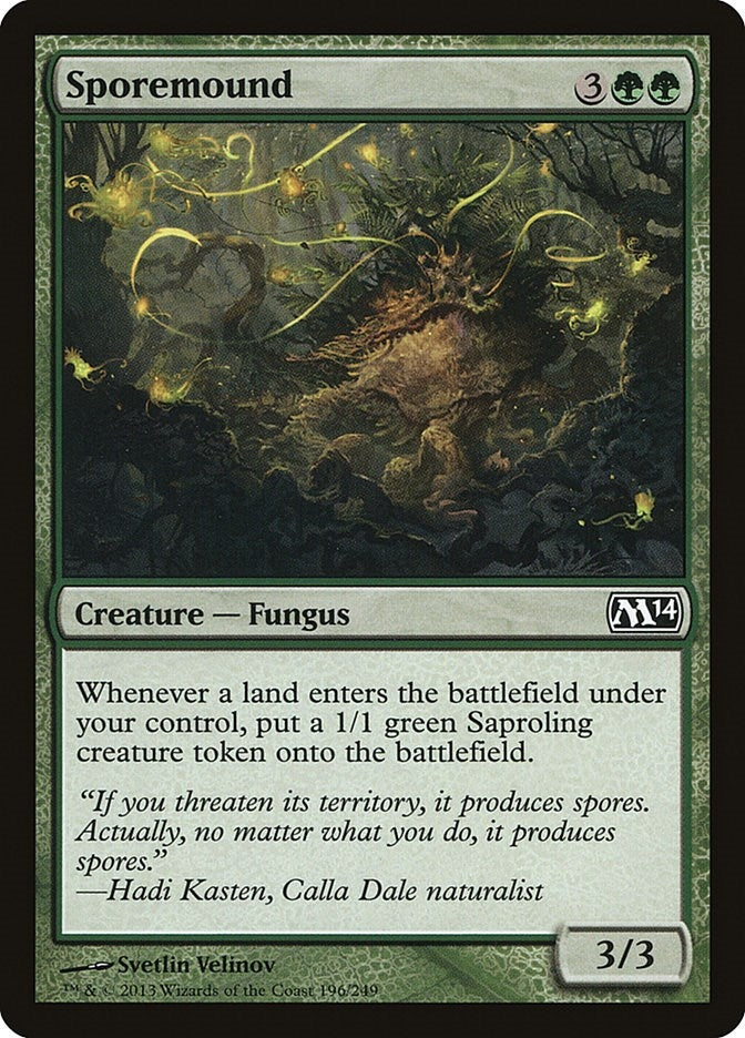 Sporemound (196) (Magic 2014 (M14))