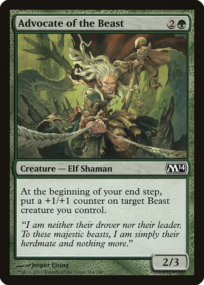 Advocate of the Beast (164) (Magic 2014 (M14))