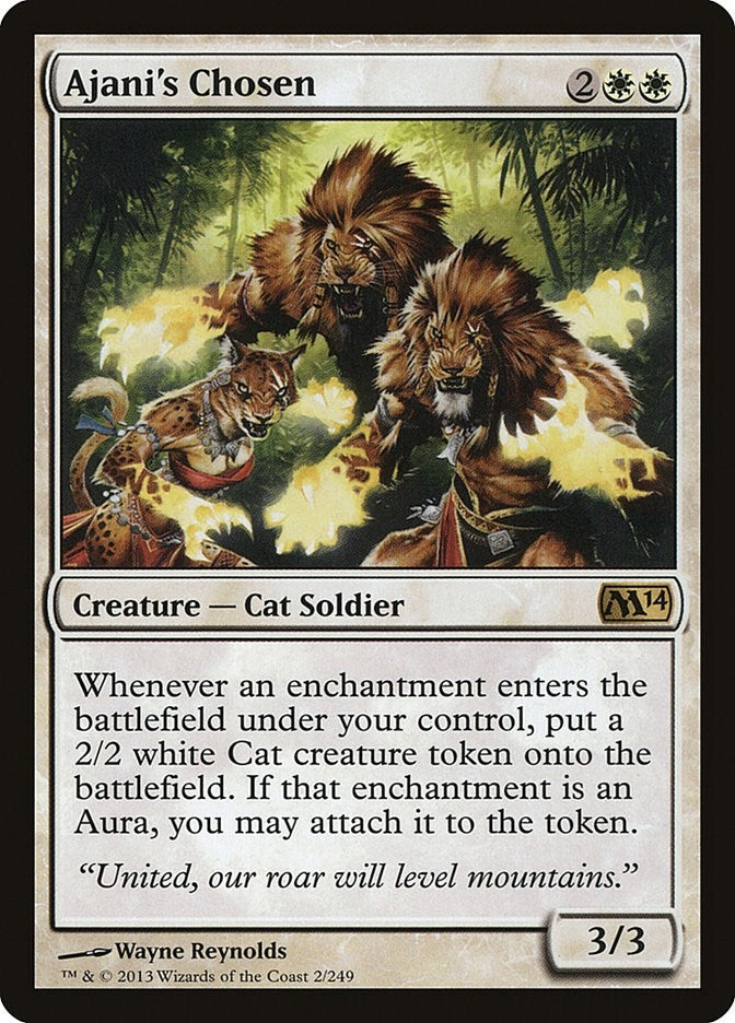 Ajani's Chosen (2) (Magic 2014 (M14))