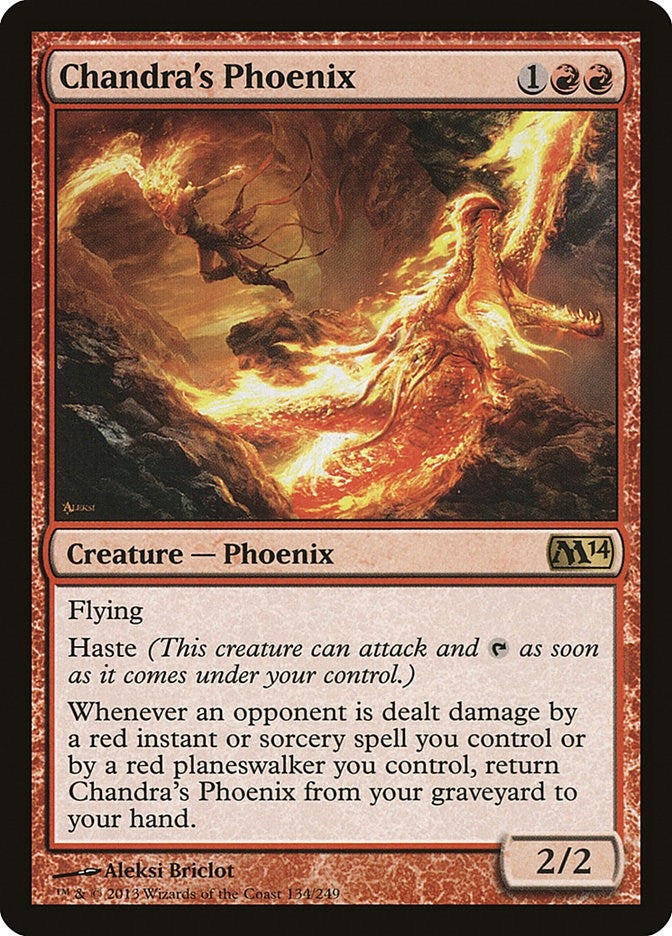 Chandra's Phoenix (134) (Magic 2014 (M14))