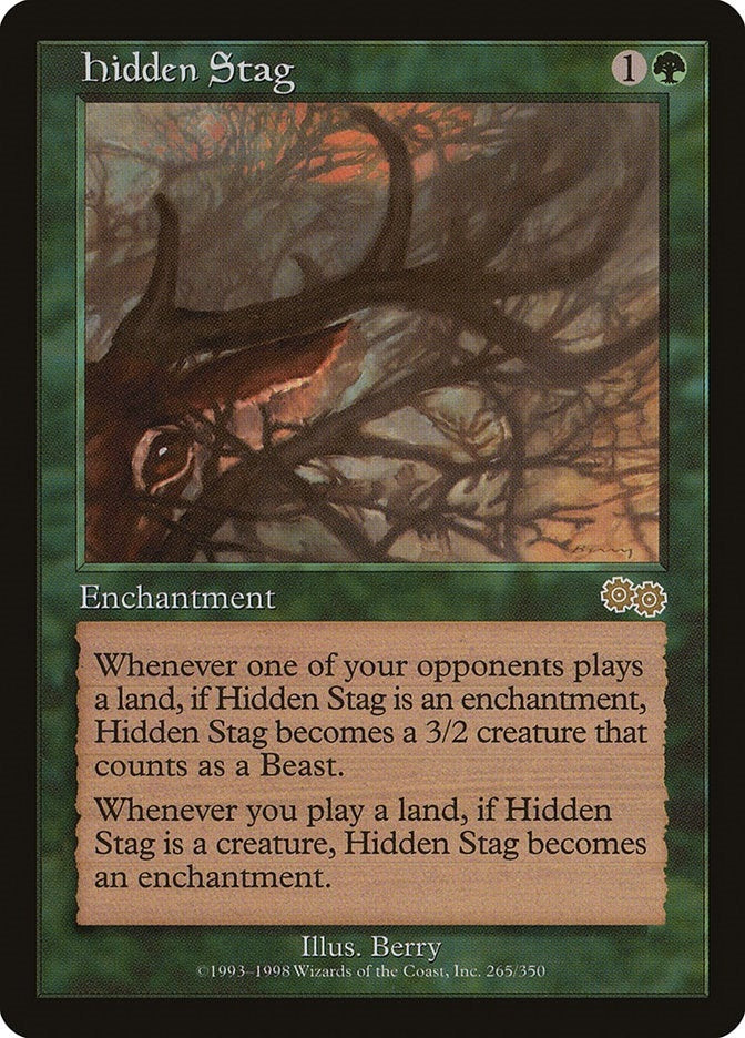 Hidden Stag (265) (Urza's Saga)