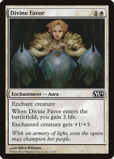 Divine Favor (17) (Magic 2014 (M14))