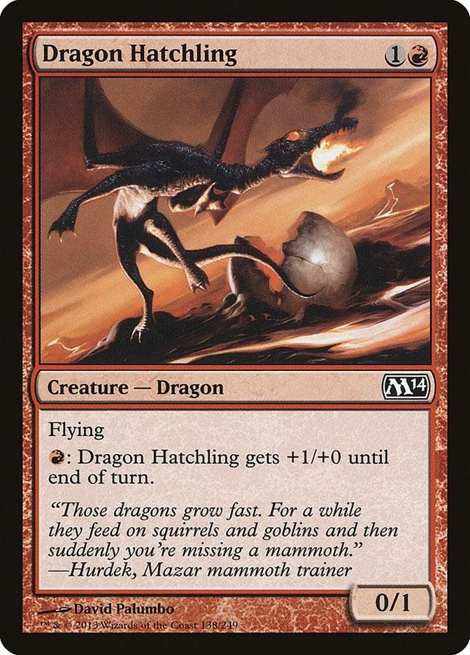 Dragon Hatchling (138) (Magic 2014 (M14))