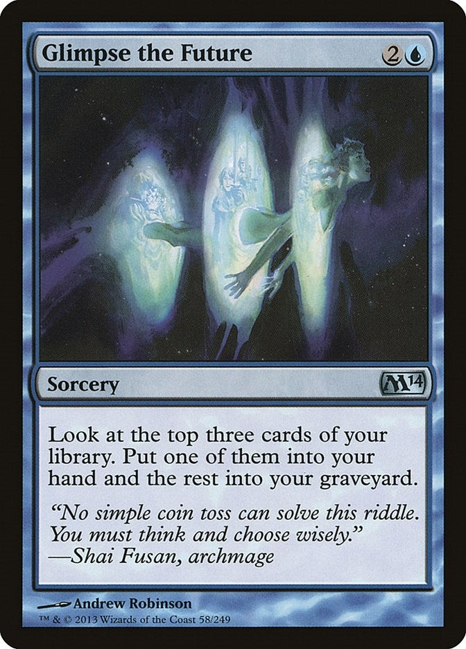 Glimpse the Future (58) (Magic 2014 (M14))