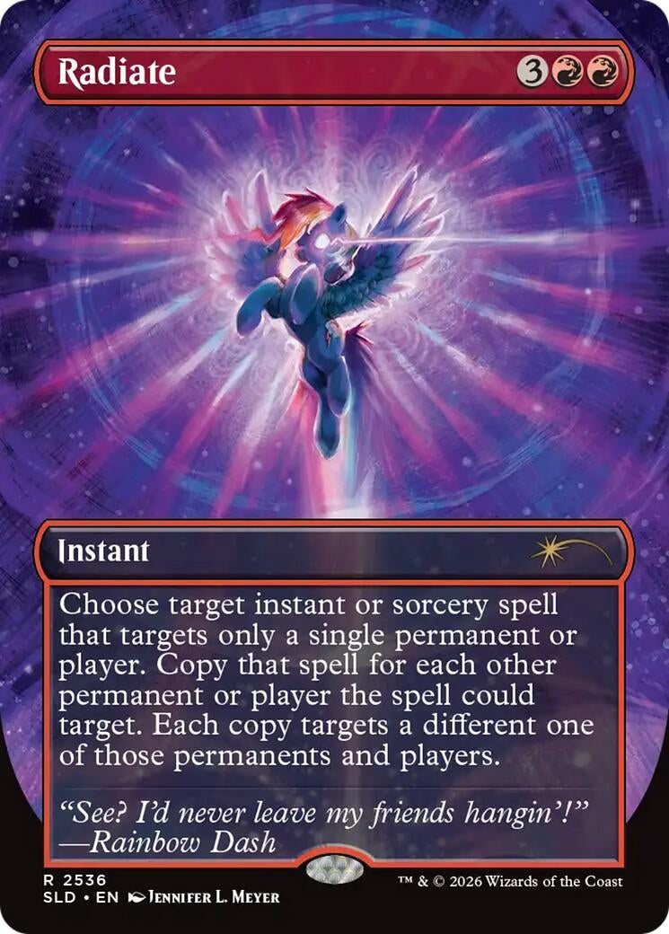 Image for Radiate (2536) (Secret Lair Drop Series) - Magic: The Gathering