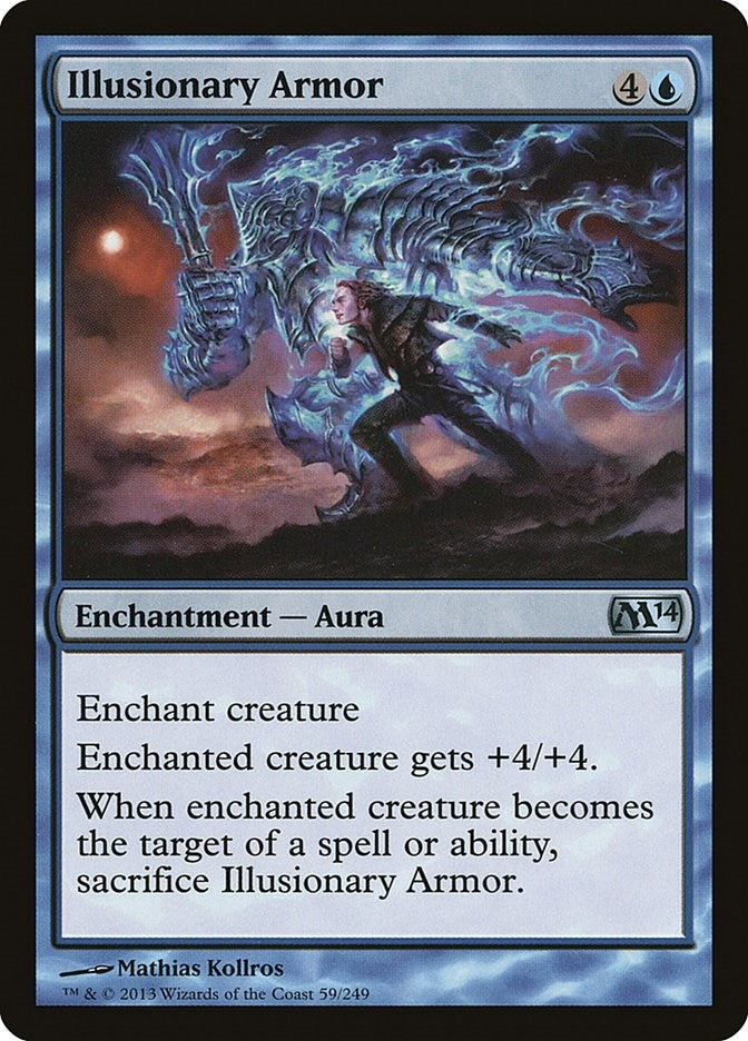 Illusionary Armor (59) (Magic 2014 (M14))