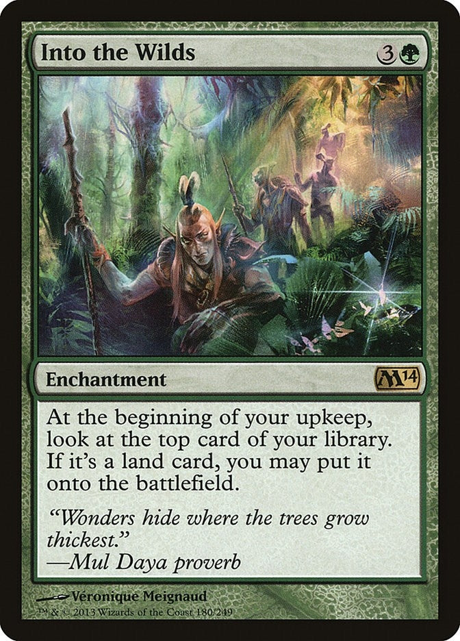 Into the Wilds (180) (Magic 2014 (M14))
