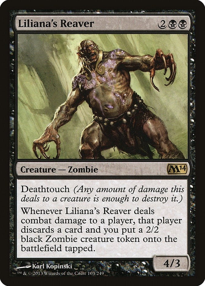 Liliana's Reaver (103) (Magic 2014 (M14))