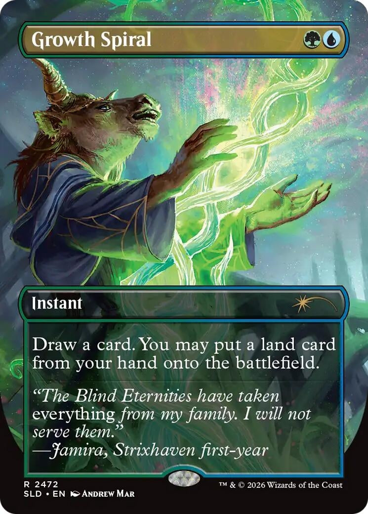 Image for Growth Spiral (2472) (2472) (Secret Lair Drop Series) - Magic: The Gathering