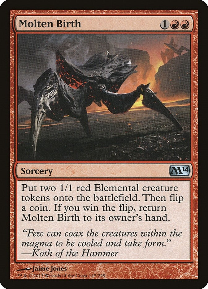 Molten Birth (147) (Magic 2014 (M14))