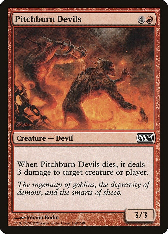 Pitchburn Devils (149) (Magic 2014 (M14))