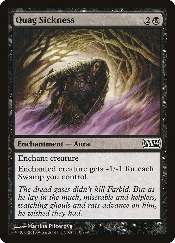 Quag Sickness (110) (Magic 2014 (M14))