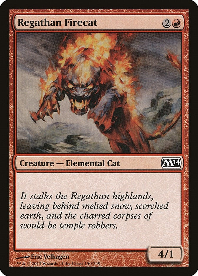 Regathan Firecat (150) (Magic 2014 (M14))