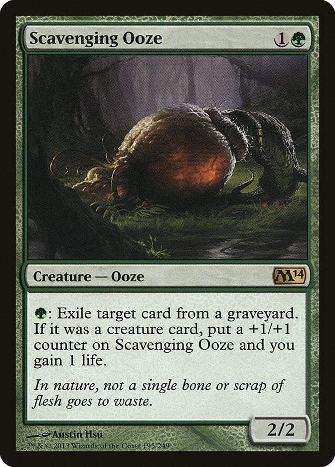 Scavenging Ooze (195) (Magic 2014 (M14))
