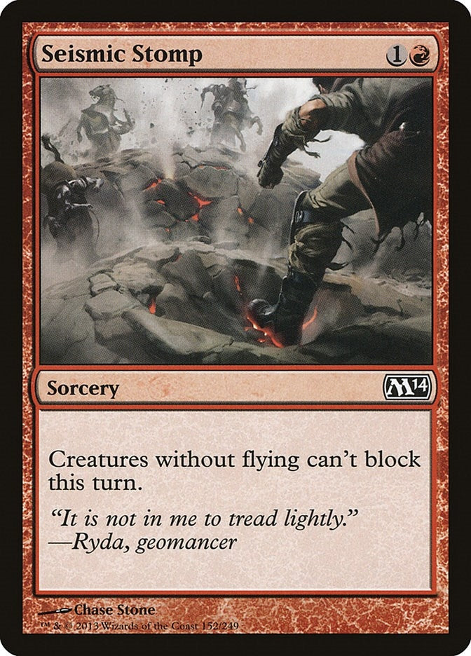 Seismic Stomp (152) (Magic 2014 (M14))
