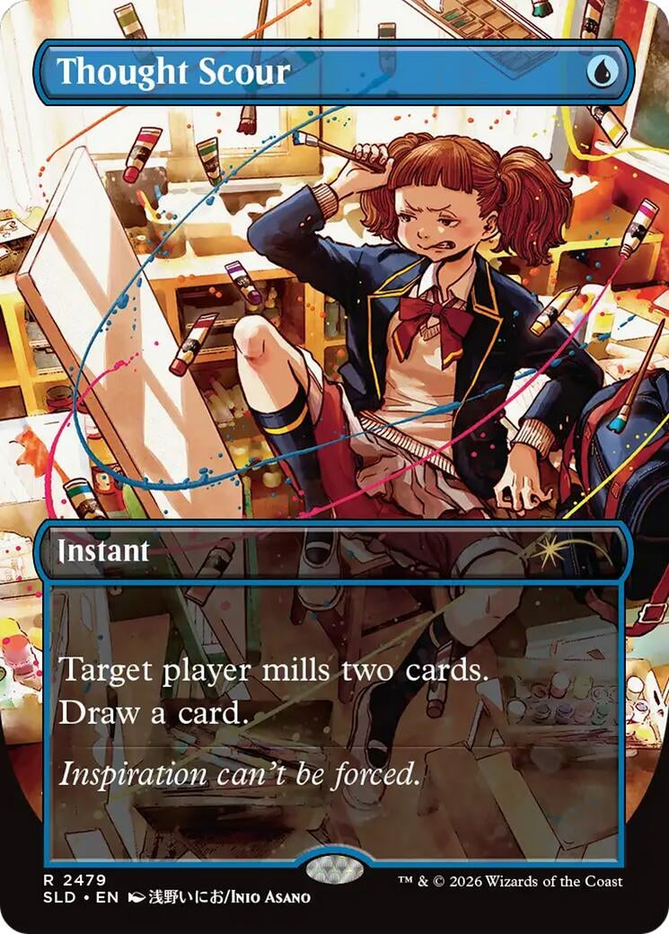 Image for Thought Scour (2479) (Secret Lair Drop Series) - Magic: The Gathering