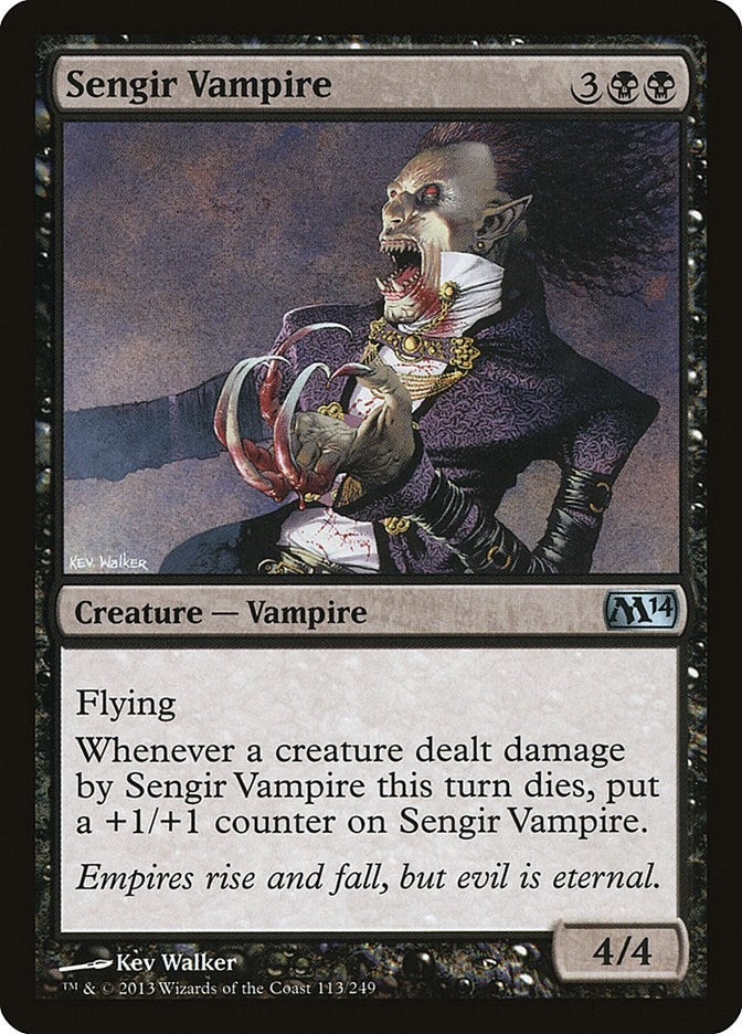 Sengir Vampire (113) (Magic 2014 (M14))