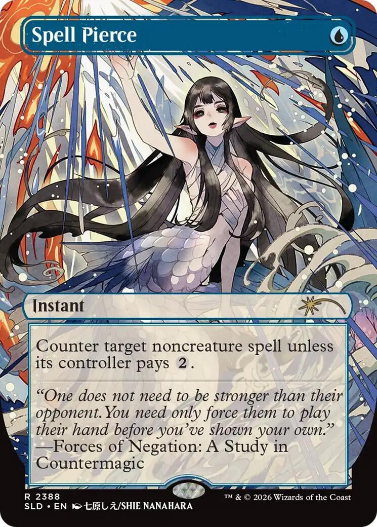 Image for Spell Pierce (2388) (2388) (Secret Lair Drop Series) - Magic: The Gathering