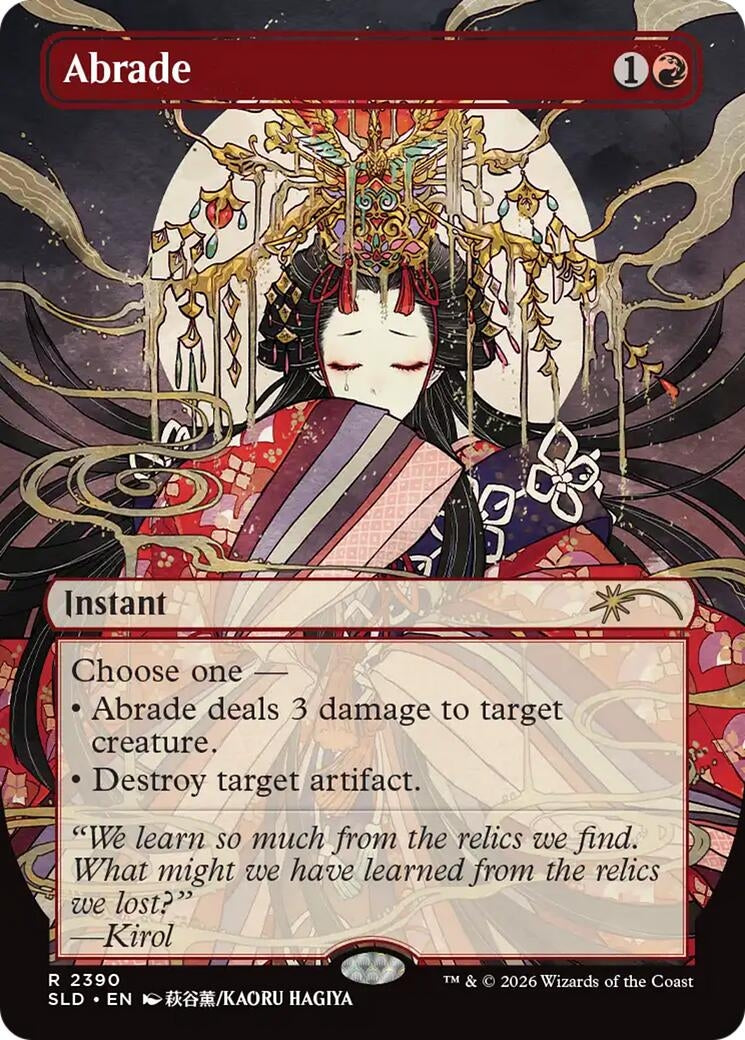 Image for Abrade (2390) (2390) (Secret Lair Drop Series) - Magic: The Gathering