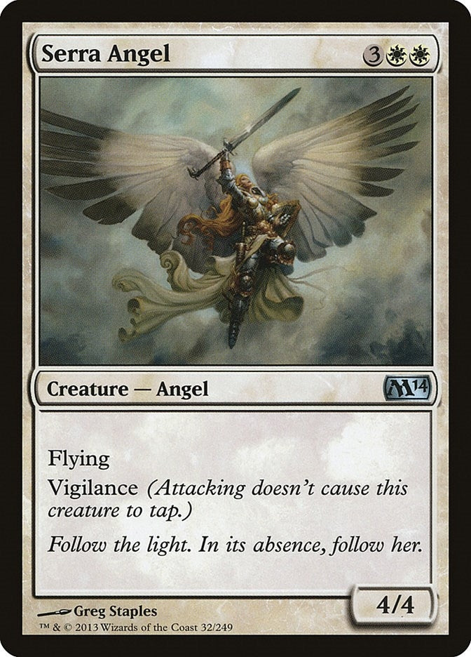 Serra Angel (32) (Magic 2014 (M14))