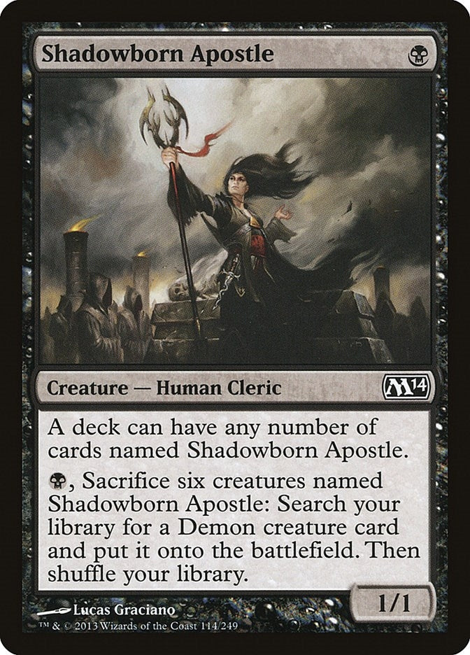 Shadowborn Apostle (114) (Magic 2014 (M14))