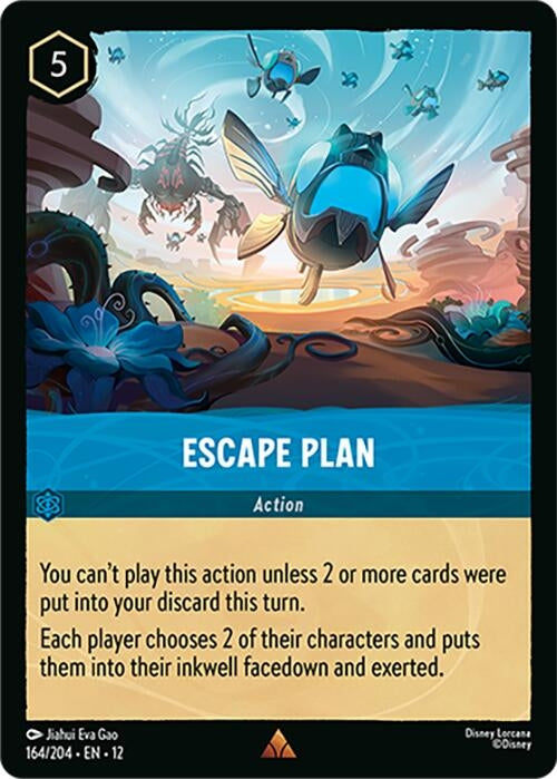 Image for Escape Plan (164/204) (Wilds Unknown) - Disney Lorcana