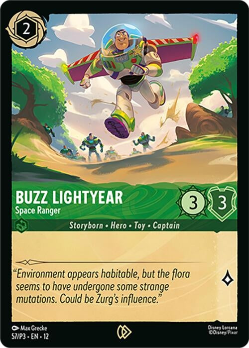 Image for Buzz Lightyear - Space Ranger (57) (Disney Lorcana Promo Cards) - Disney Lorcana
