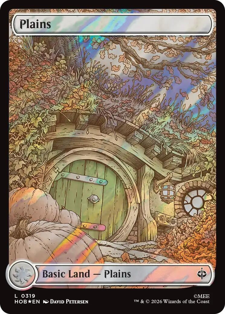 Image for Plains (0319) (Surge Foil) (319) (The Hobbit) - Magic: The Gathering