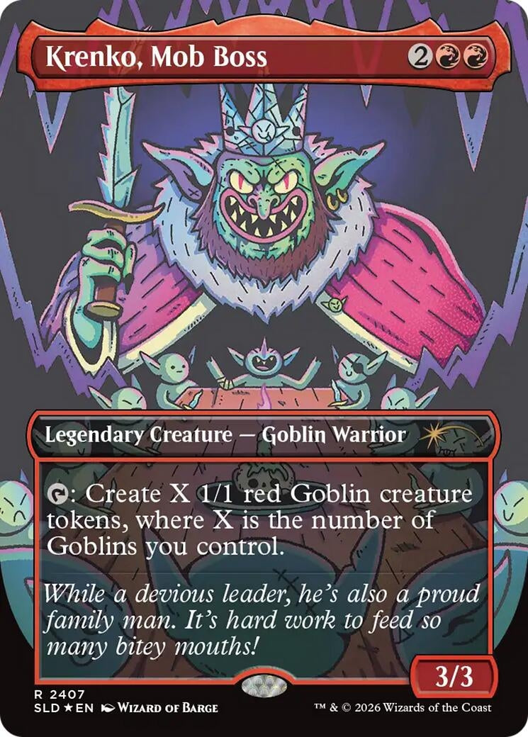 Image for Krenko, Mob Boss (2407) (Secret Lair Drop Series) - Magic: The Gathering