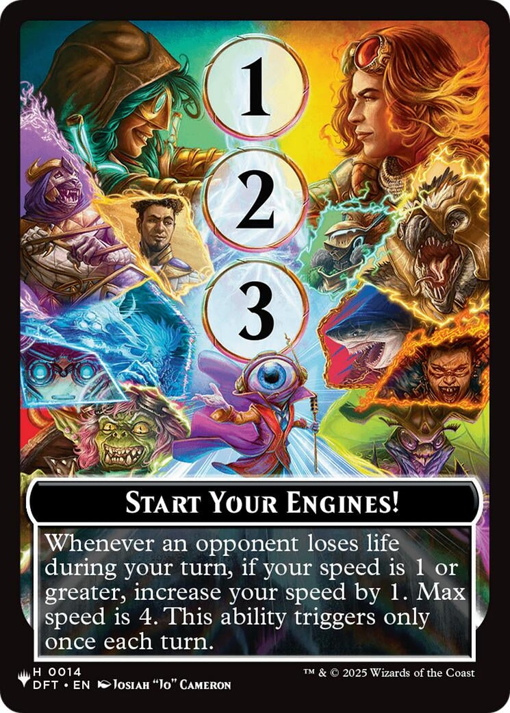 Image for Start Your Engines! // Max Speed (14) (The List Reprints) - Magic: The Gathering