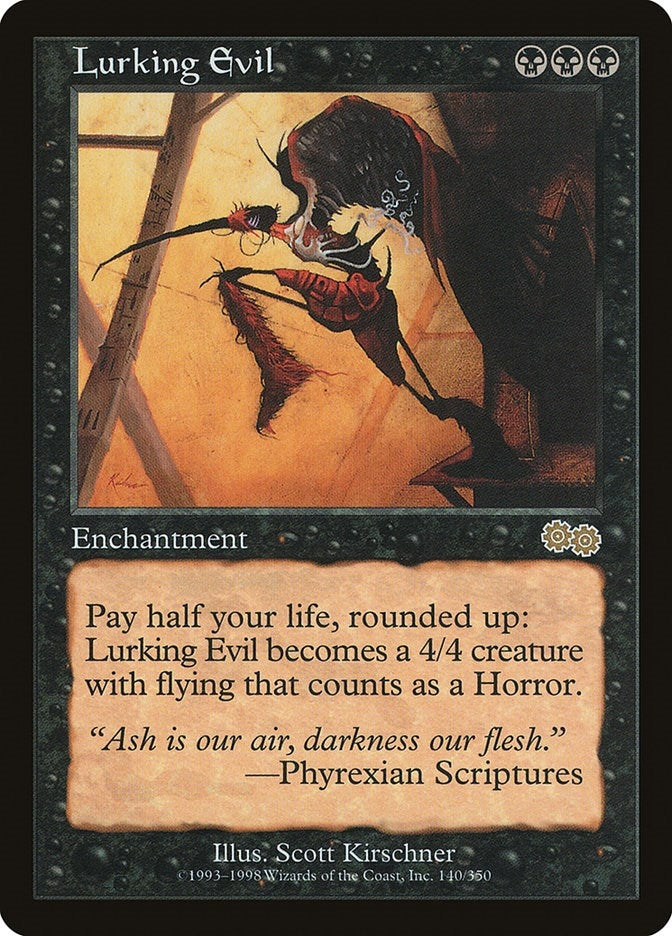 Lurking Evil (140) (Urza's Saga)