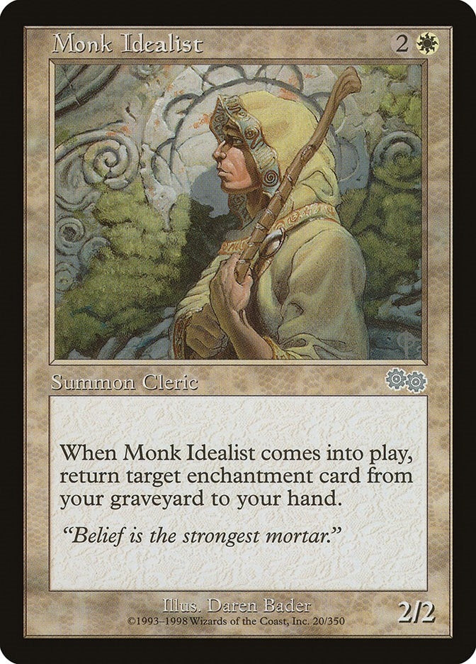 Monk Idealist (20) (Urza's Saga)