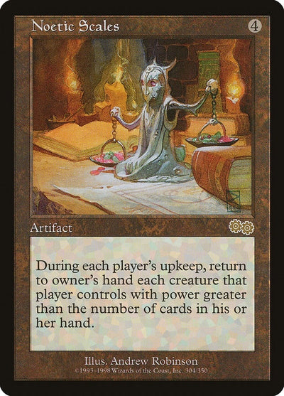 Noetic Scales (304) (Urza's Saga)
