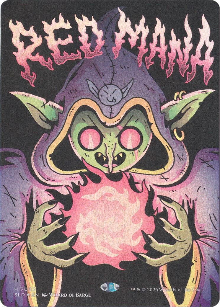 Image for Red Mana (7082) (Secret Lair Drop Series) - Magic: The Gathering