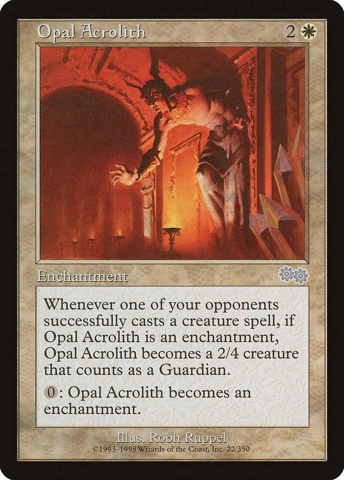 Opal Acrolith (22) (Urza's Saga)