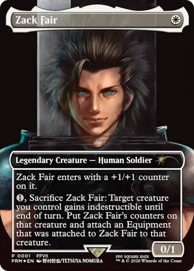 Image for Zack Fair (1) (Media Promos) - Magic: The Gathering
