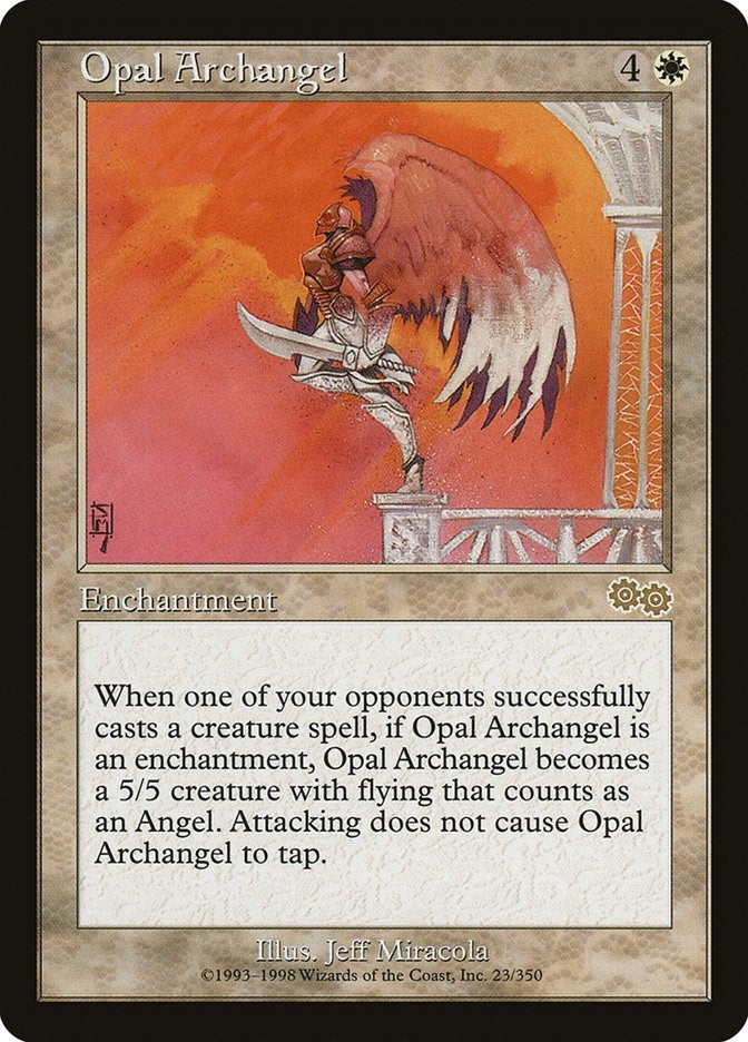 Opal Archangel (23) (Urza's Saga)