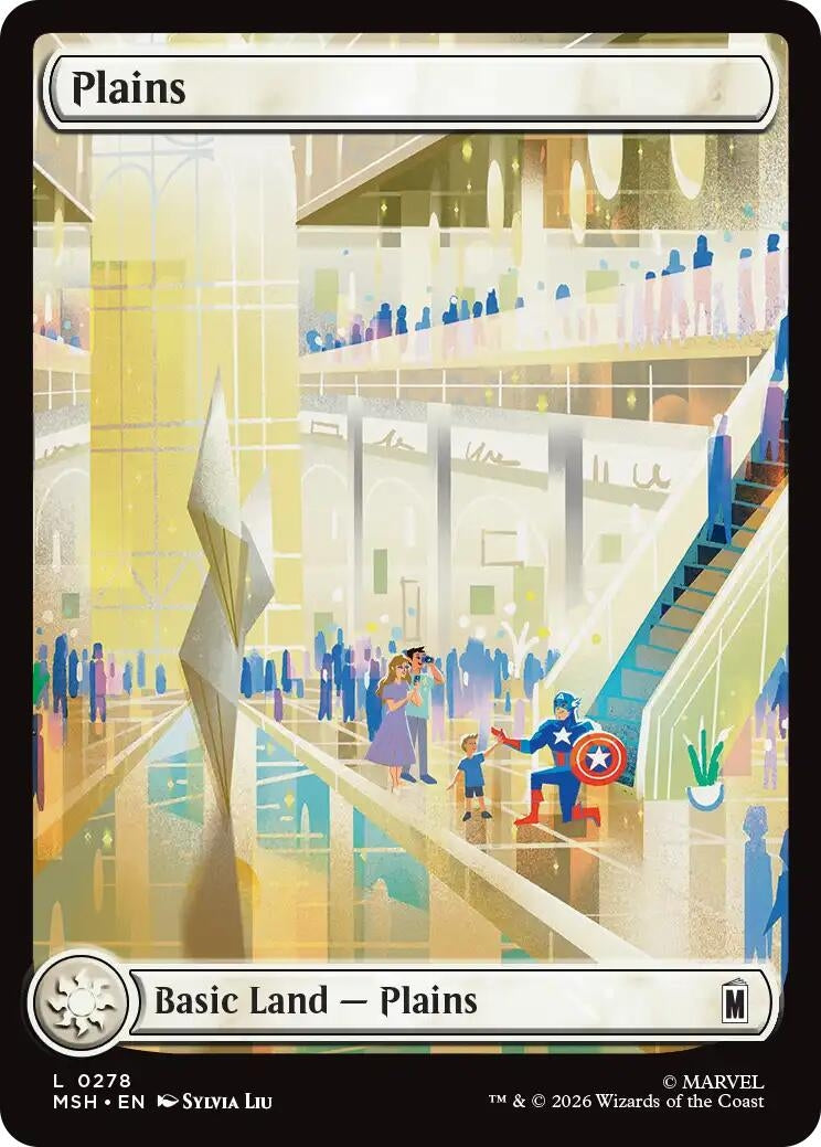 Image for Plains (0278) (278) (Marvel Super Heroes) - Magic: The Gathering