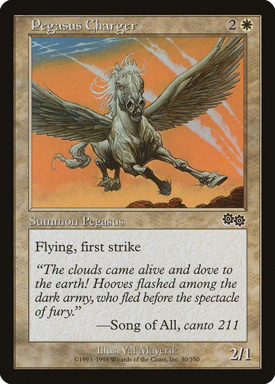 Pegasus Charger (30) (Urza's Saga)