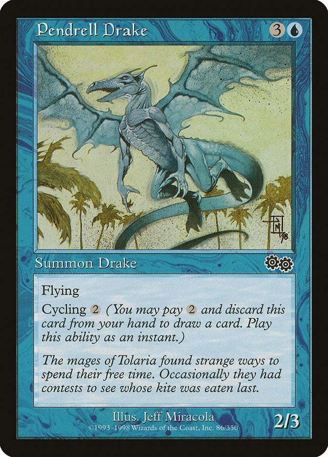 Pendrell Drake (86) (Urza's Saga)