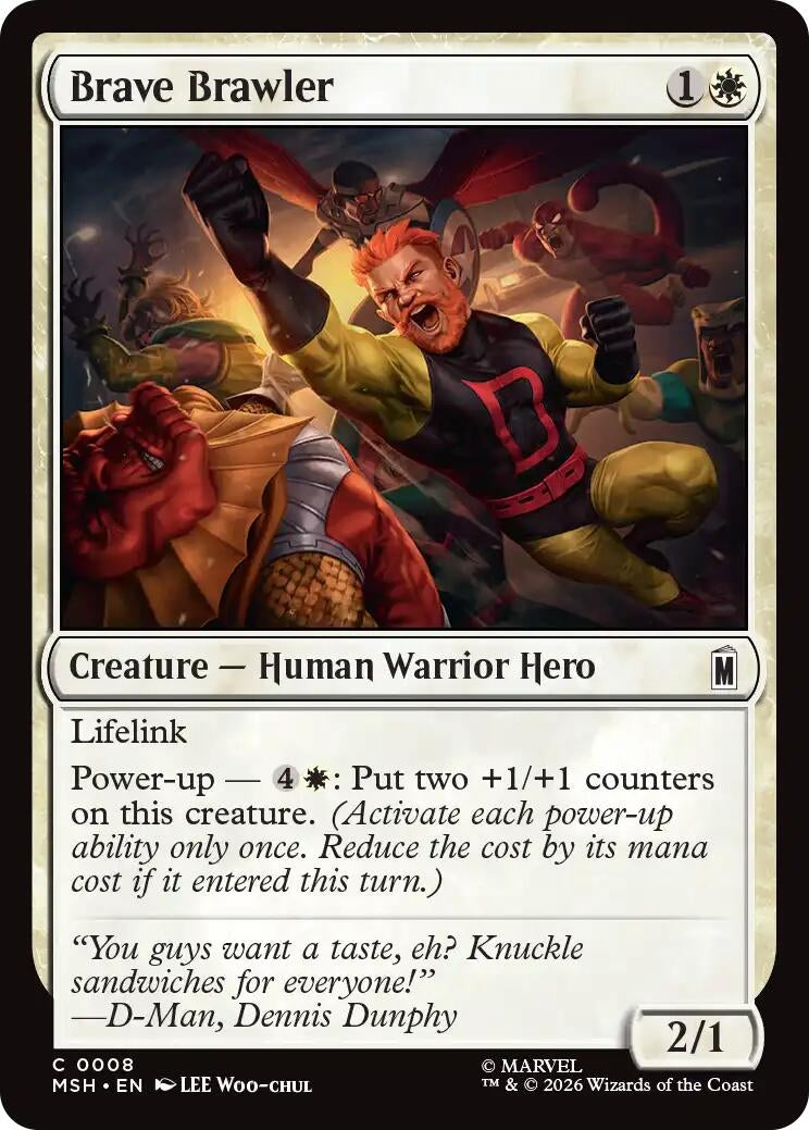 Brave Brawler (8) (Marvel Super Heroes)