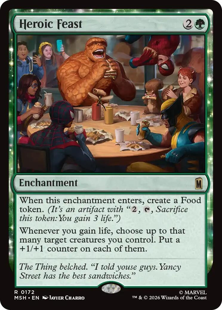 Heroic Feast (172) (Marvel Super Heroes)