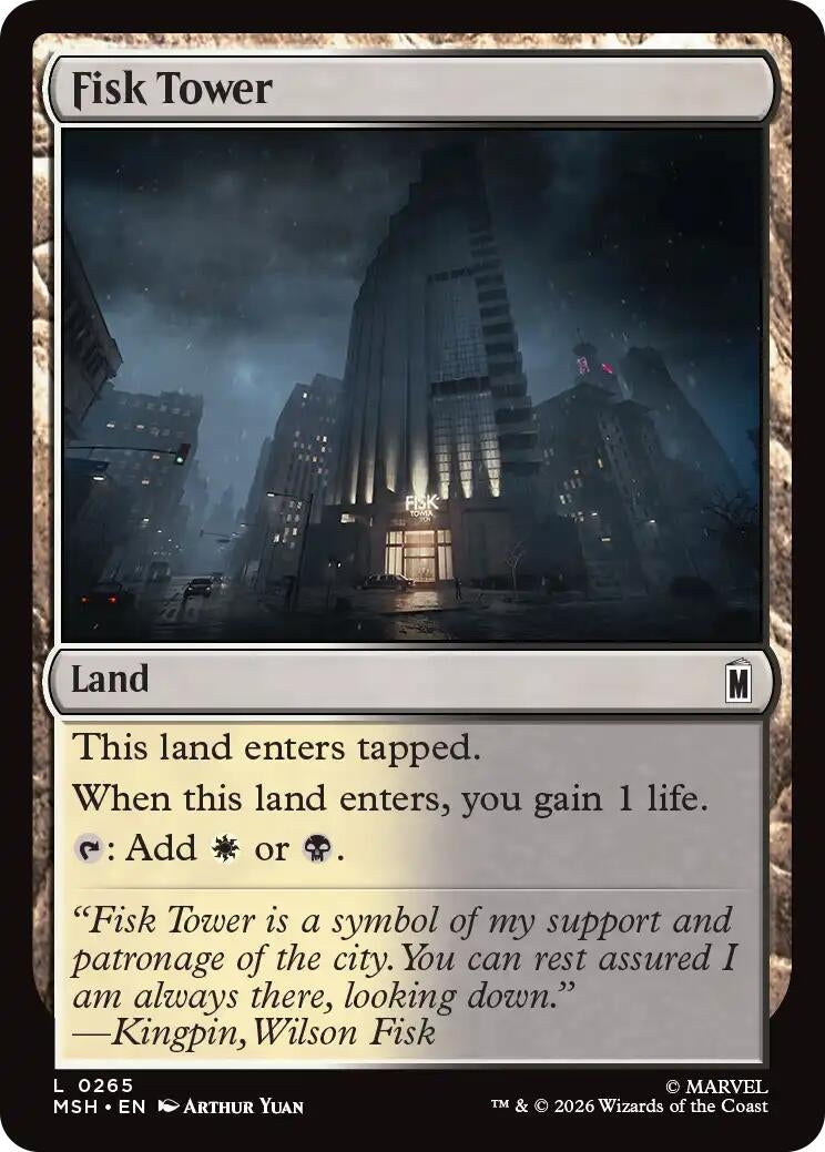 Fisk Tower (265) (Marvel Super Heroes)