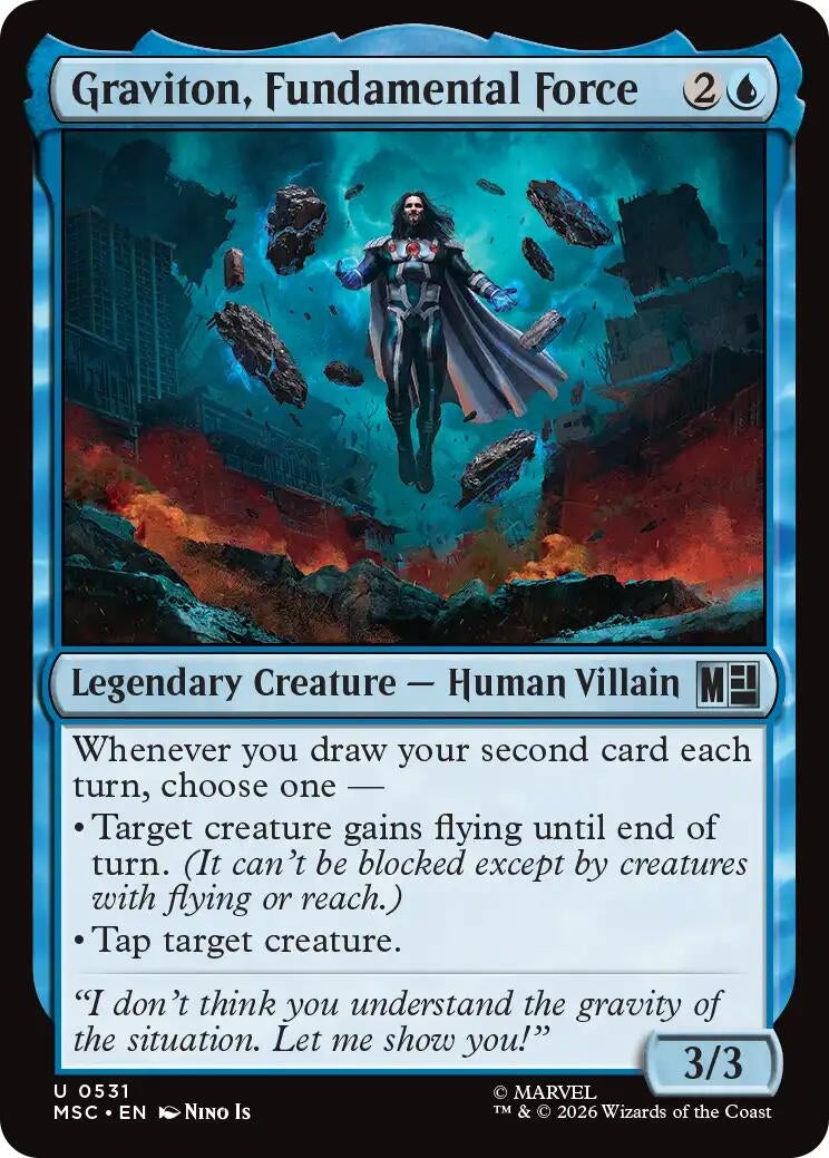 Image for Graviton, Fundamental Force (531) (Commander: Marvel Super Heroes) - Magic: The Gathering