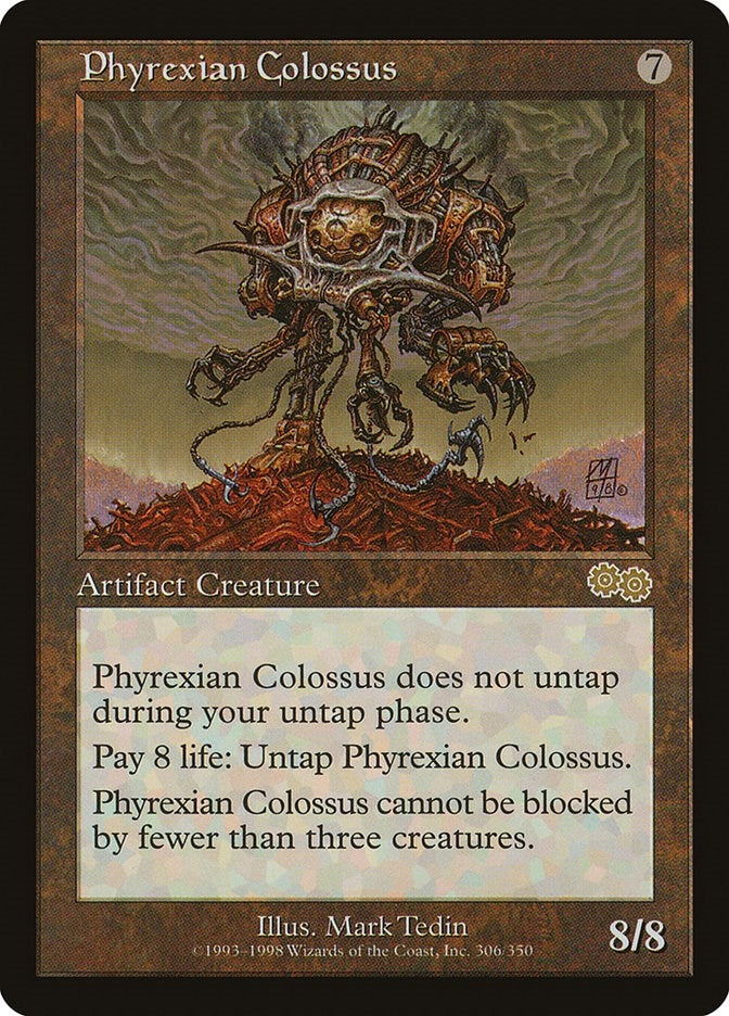 Phyrexian Colossus (305) (Urza's Saga)
