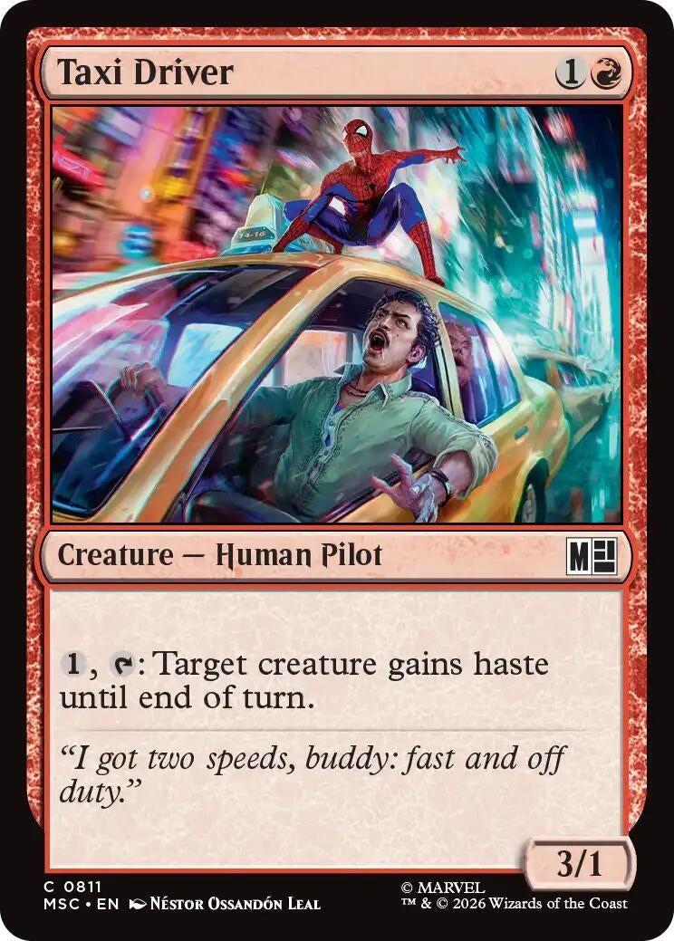 Taxi Driver (811) (Marvel Super Heroes)