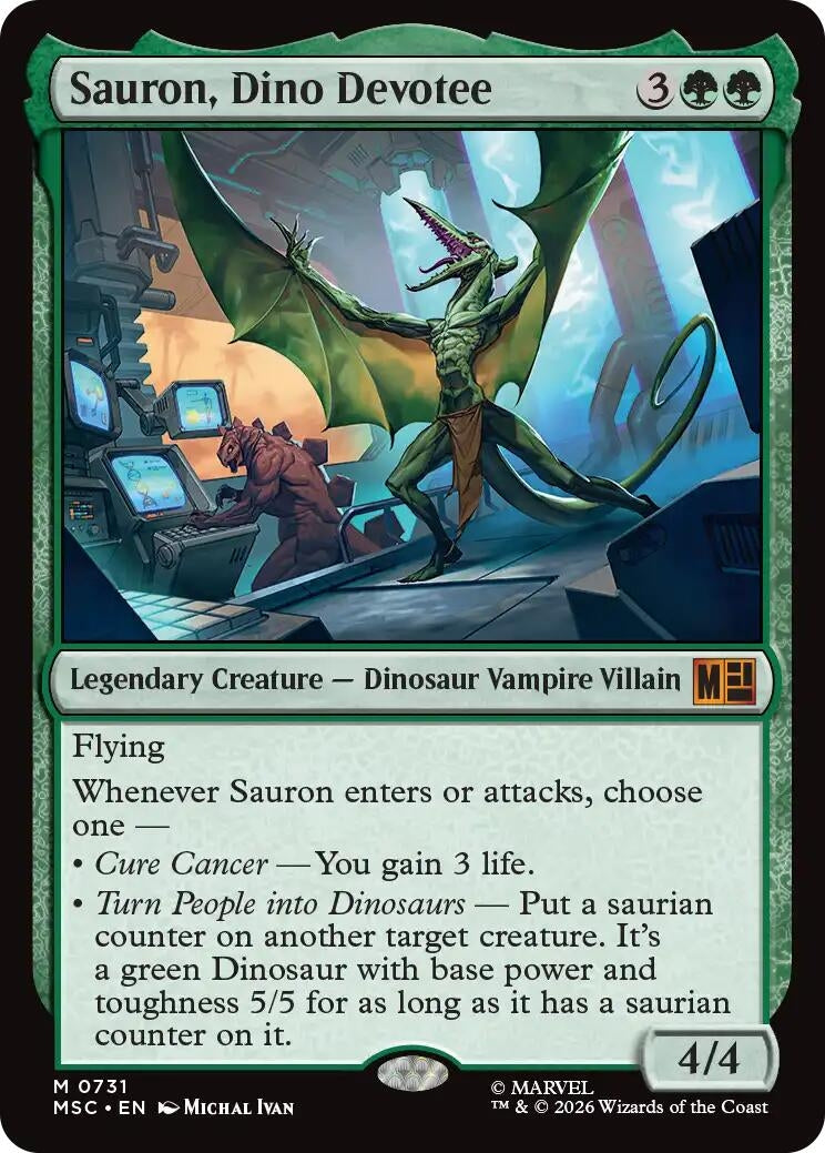 Sauron, Dino Devoteee (731) (Marvel Super Heroes)