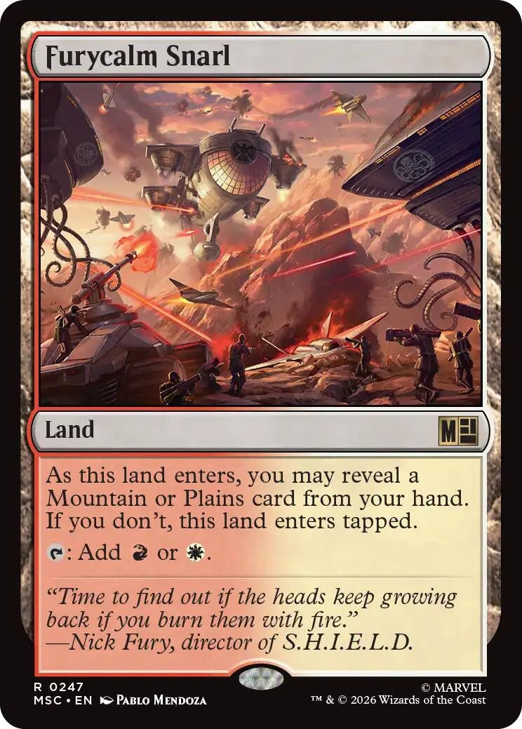 Image for Furycalm Snarl (247) (Commander: Marvel Super Heroes) - Magic: The Gathering