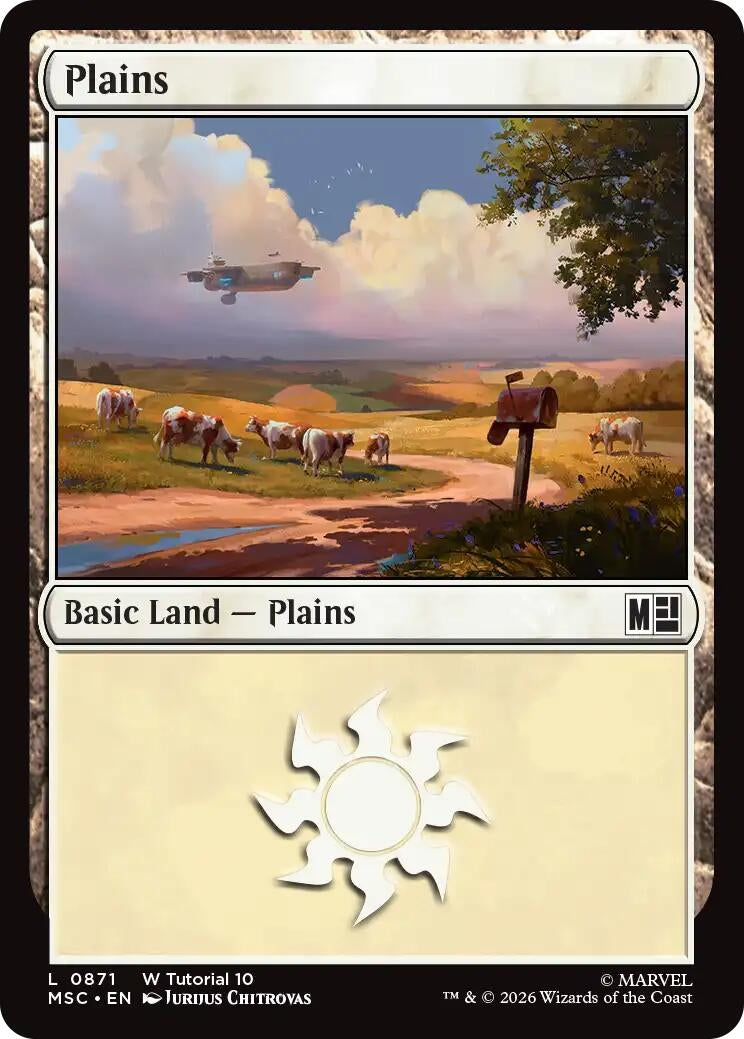 Image for Plains (0871) (871) (Commander: Marvel Super Heroes) - Magic: The Gathering